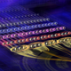 Entangled qubits.